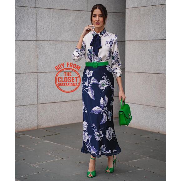 Zara Dresses & Skirts - ZARA Printed Midi Skirt NWT